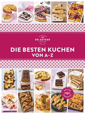 cover image of Die besten Kuchen von A–Z